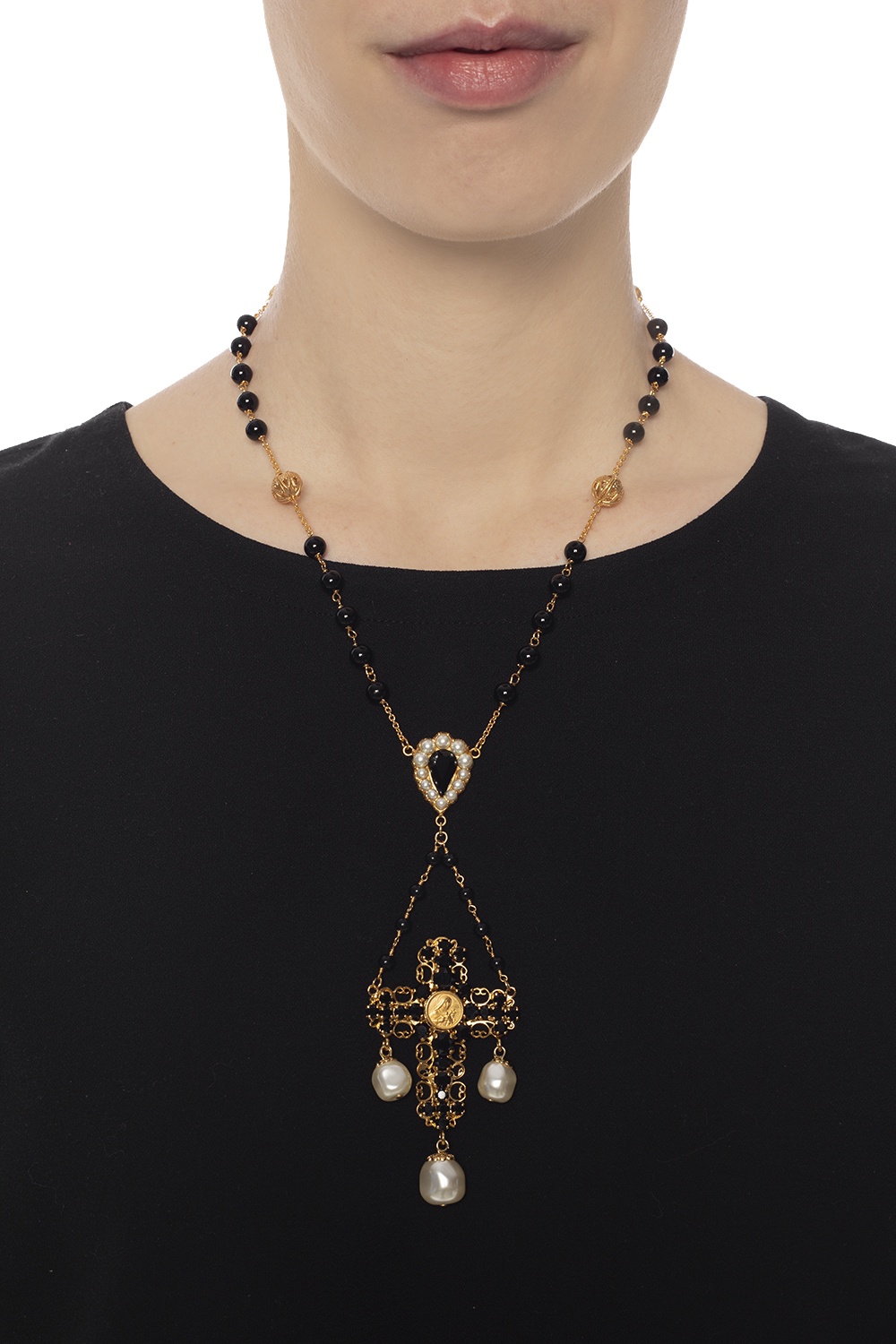 Dolce and store gabbana cross necklace